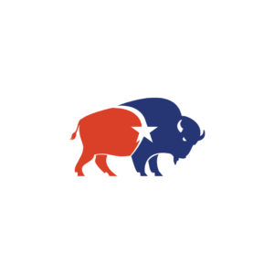 america-buffalo-bison-logo