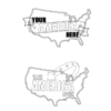 USA with text banners - Image 2