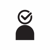 Person vote icon